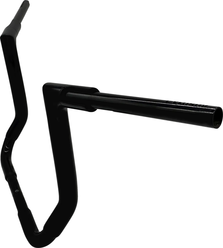 Fat Baggers Inc. Handlebar - Flat Top - 14" - Black 605014-B - Side View