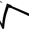 Load image into Gallery viewer, Fat Baggers Inc. Handlebar - Flat Top - 14" - Black 606014-B - Back View
