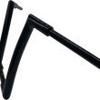 Load image into Gallery viewer, Fat Baggers Inc. Handlebar - Flat Top - 14" - Black 607014-B - Side View