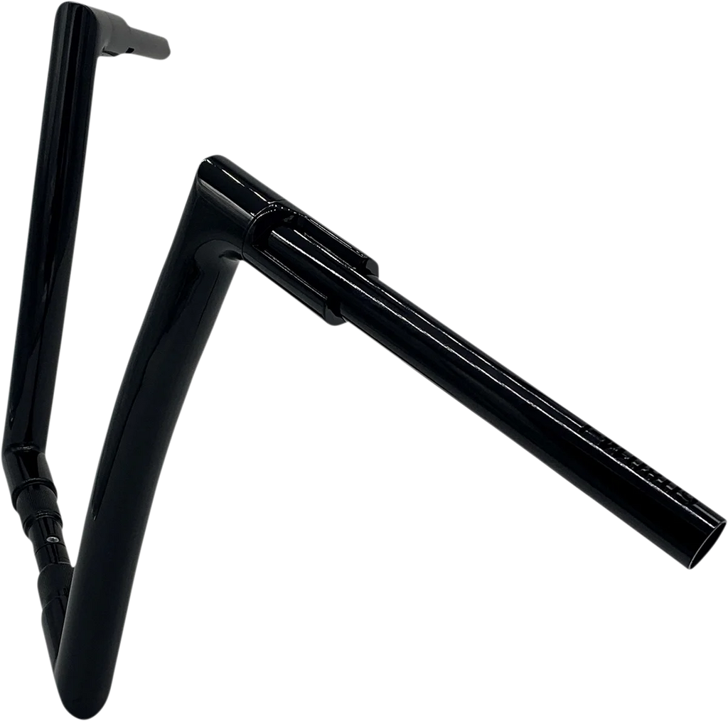 Fat Baggers Inc. Handlebar - Flat Top - 14" - Black 608014-B - Side View