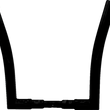 Load image into Gallery viewer, Fat Baggers Inc. Handlebar - Flat Top - 14" - Black 616014-B - Main Product View