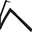 Load image into Gallery viewer, Fat Baggers Inc. Handlebar - Flat Top - 14" - Black 706014-B - Side View