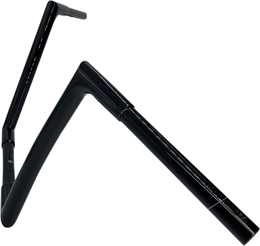 Fat Baggers Inc. Handlebar - Flat Top - 14" - Black 706014-B - Side View
