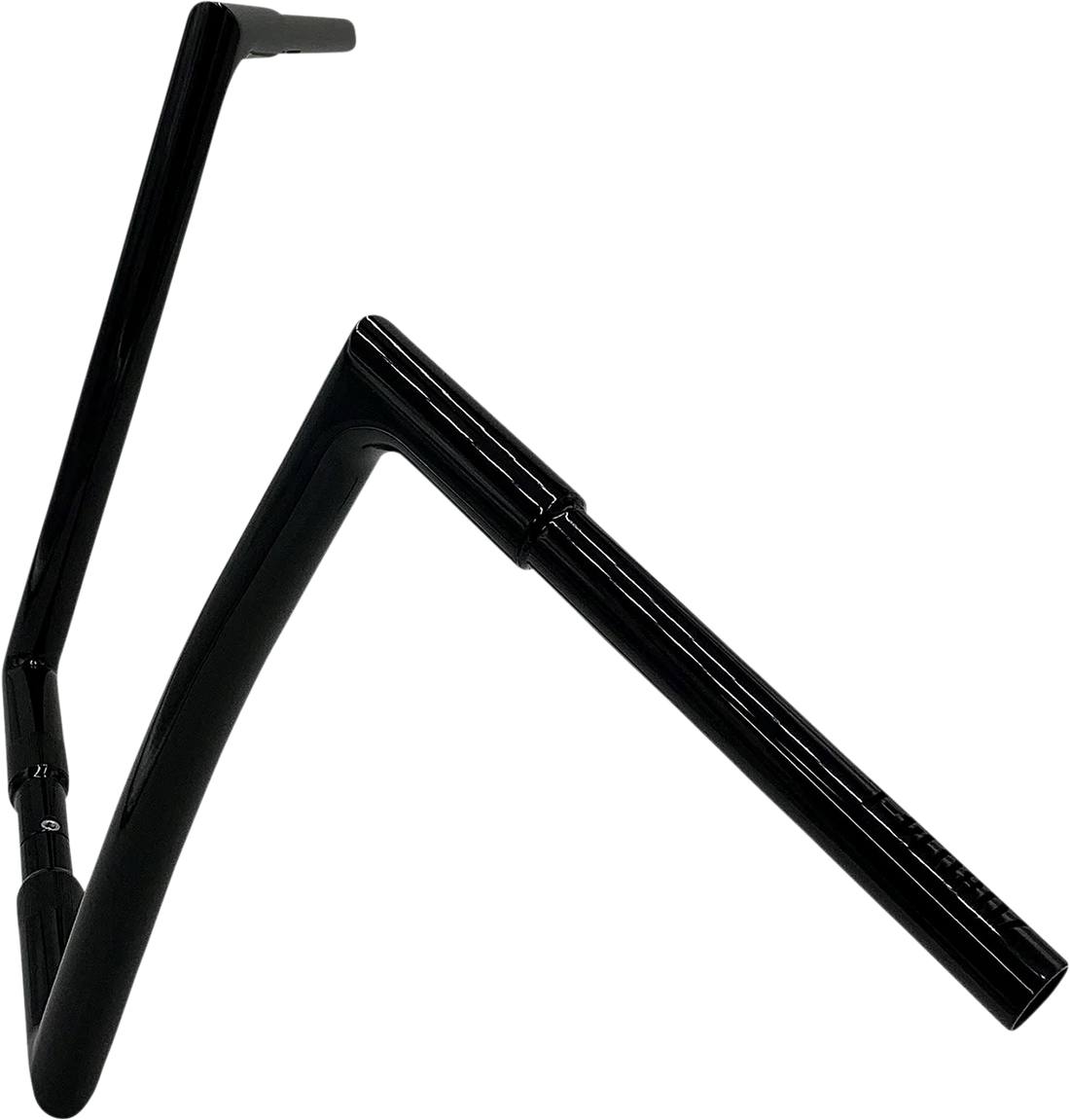 Fat Baggers Inc. Handlebar - Flat Top - 14" - Black 708014-B - Side View