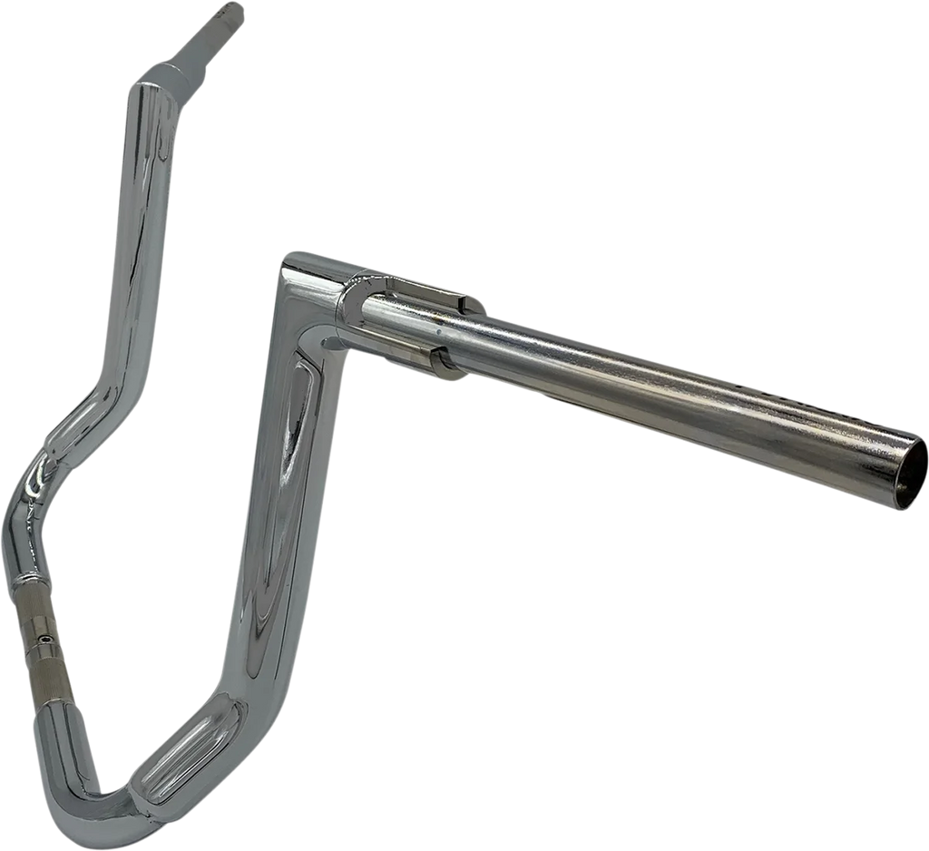 Fat Baggers Inc. Handlebar - Flat Top - 14" - Chrome 605014 - Side View