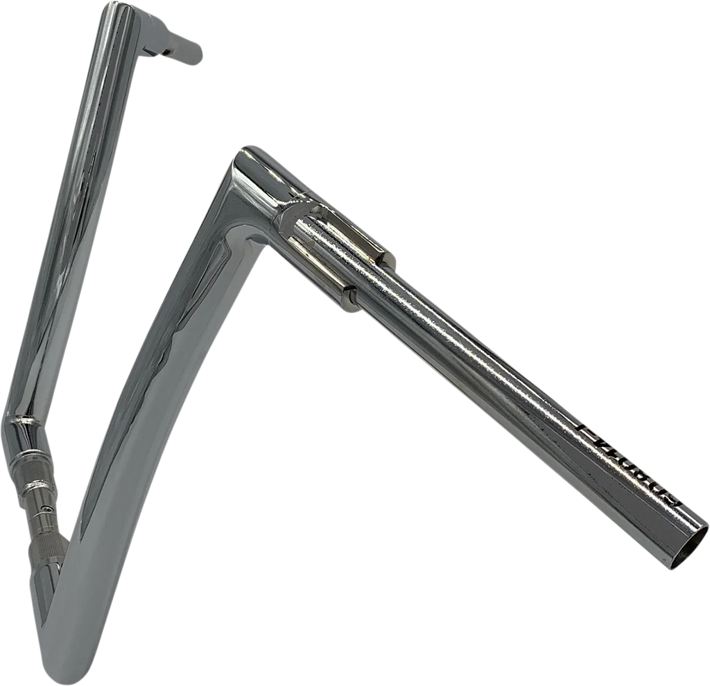 Fat Baggers Inc. Handlebar - Flat Top - 14" - Chrome 608014 - Side View