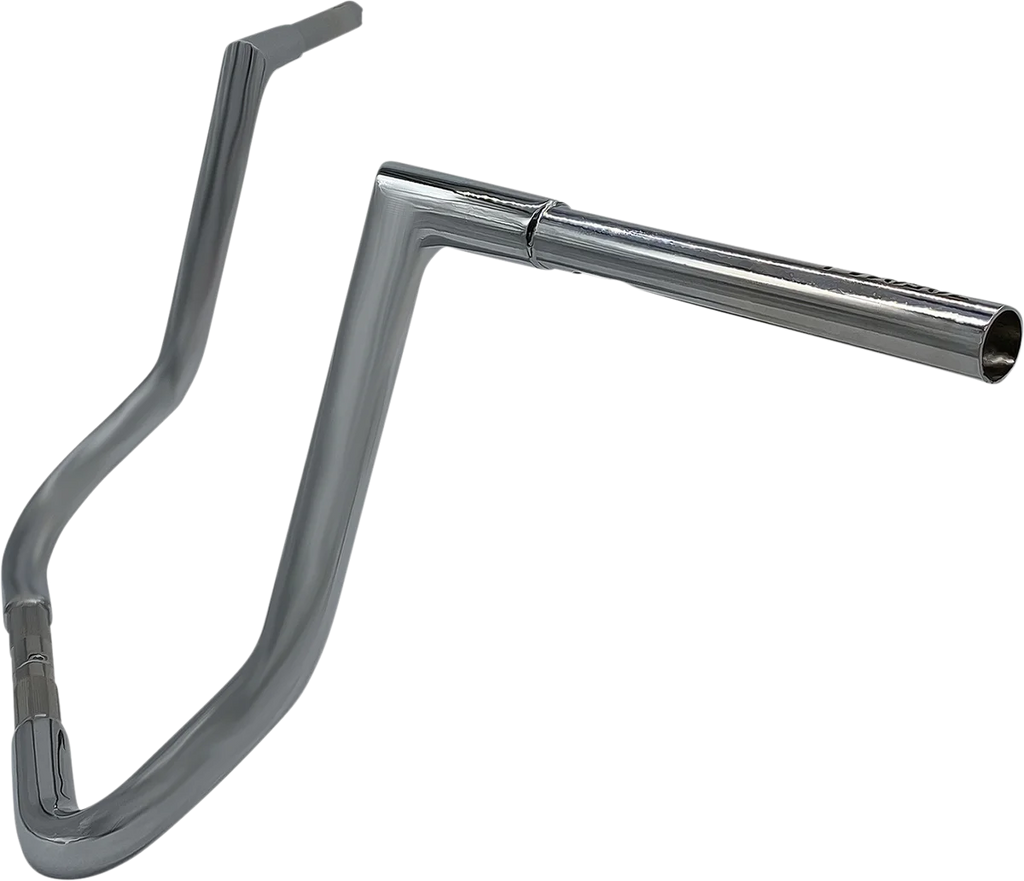 Fat Baggers Inc. Handlebar - Flat Top - 14" - Chrome 705014 - Side View