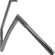 Load image into Gallery viewer, Fat Baggers Inc. Handlebar - Flat Top - 14" - Chrome 706014 - Side View