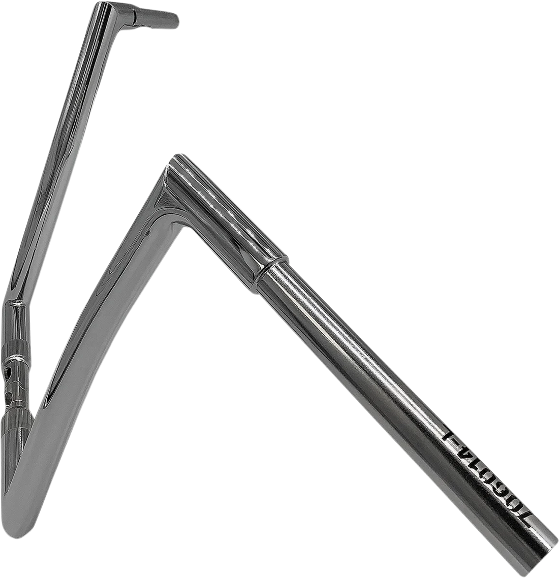 Fat Baggers Inc. Handlebar - Flat Top - 14" - Chrome 706014 - Side View