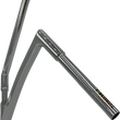 Load image into Gallery viewer, Fat Baggers Inc. Handlebar - Flat Top - 14" - Chrome 708014 - Side View