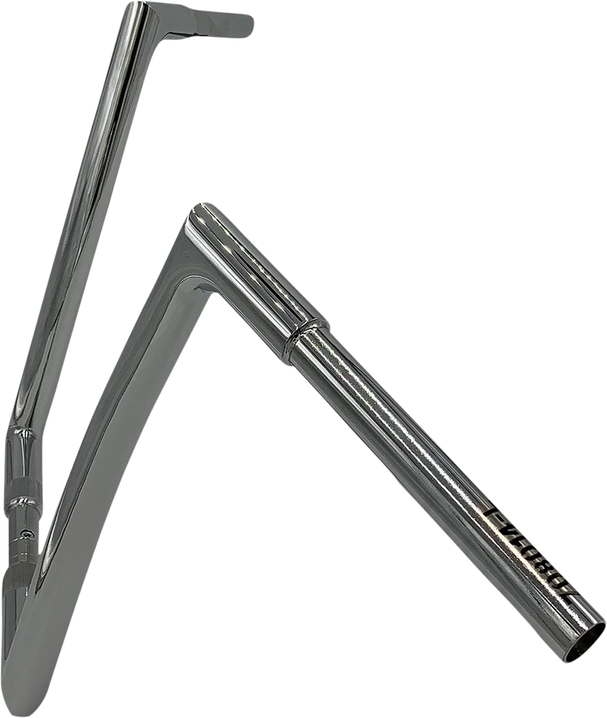 Fat Baggers Inc. Handlebar - Flat Top - 14" - Chrome 708014 - Side View