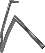 Load image into Gallery viewer, Fat Baggers Inc. Handlebar - Flat Top - 14" - Chrome 708014 - Side View