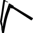 Load image into Gallery viewer, Fat Baggers Inc. Handlebar - Flat Top - 16" - Black 606016-B - Side View