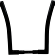 Load image into Gallery viewer, Fat Baggers Inc. Handlebar - Flat Top - 16" - Black 606016-B - Back View