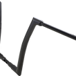 Load image into Gallery viewer, Fat Baggers Inc. Handlebar - Flat Top - 16" - Black 606016-B - Installation View