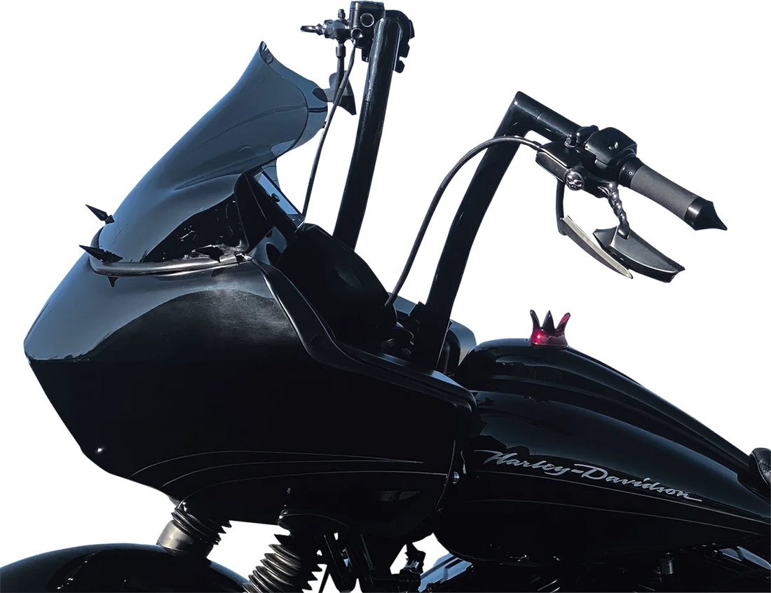 Fat Baggers Inc. Handlebar - Flat Top - 16" - Black 607016-B - Back View