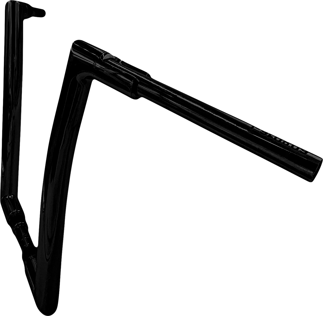 Fat Baggers Inc. Handlebar - Flat Top - 16" - Black 608016-B - Side View