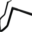 Load image into Gallery viewer, Fat Baggers Inc. Handlebar - Flat Top - 16" - Black 705016-B - Side View