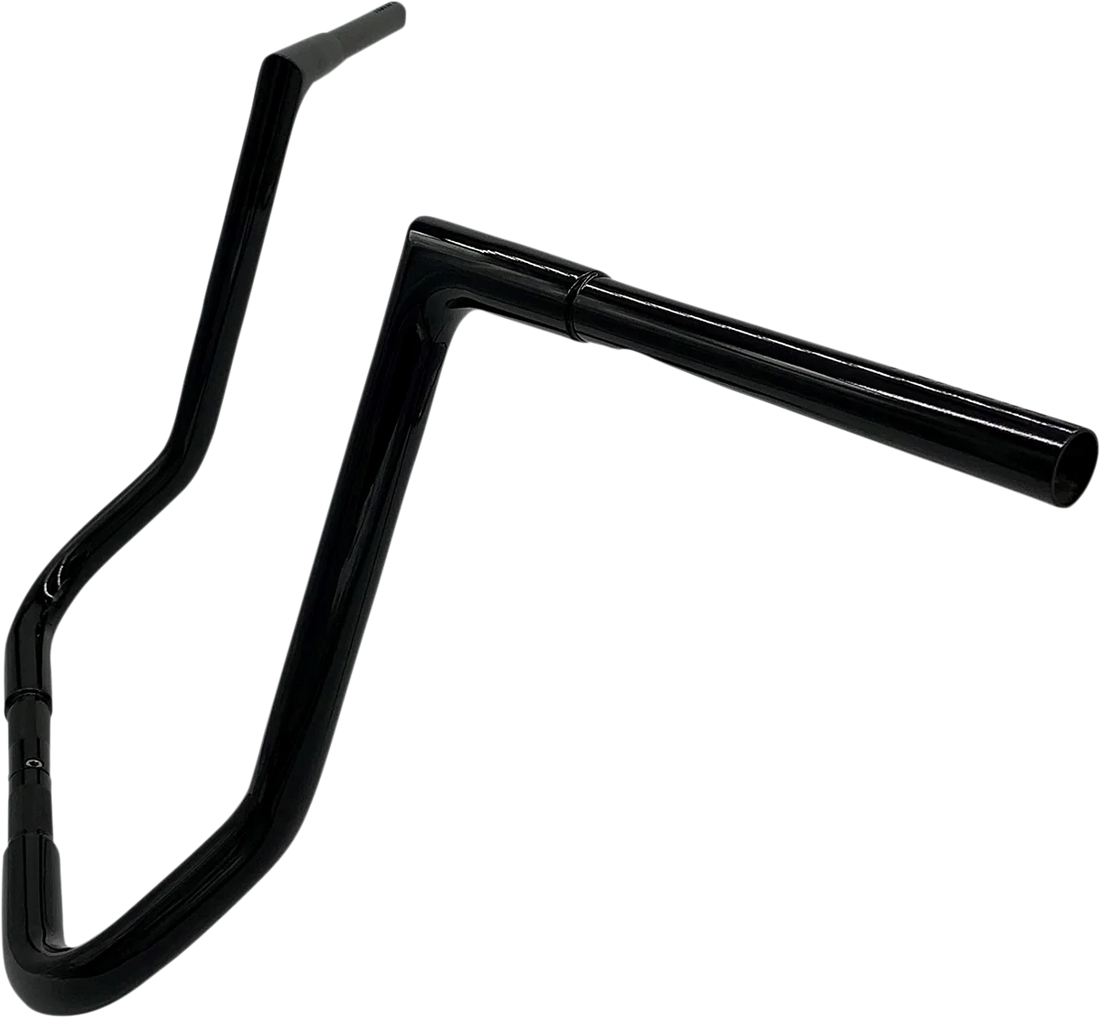 Fat Baggers Inc. Handlebar - Flat Top - 16" - Black 705016-B - Side View