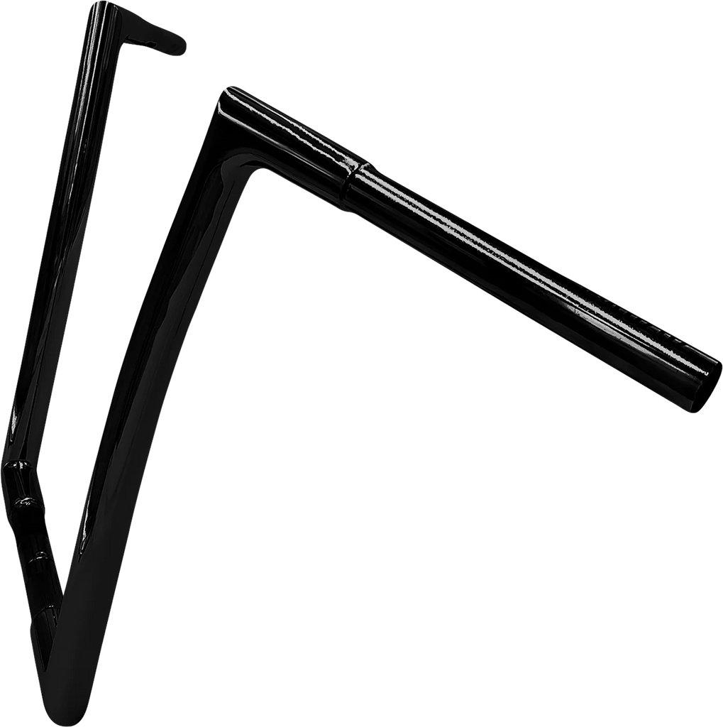 Fat Baggers Inc. Handlebar - Flat Top - 16" - Black 707016-B - Side View