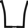 Load image into Gallery viewer, Fat Baggers Inc. Handlebar - Flat Top - 16" - Black 748016-B - Main Product View