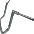 Load image into Gallery viewer, Fat Baggers Inc. Handlebar - Flat Top - 16" - Chrome 605016 - Side View