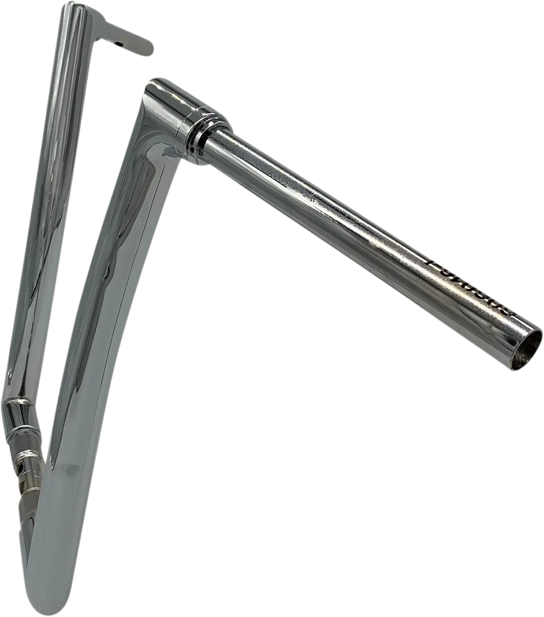 Fat Baggers Inc. Handlebar - Flat Top - 16" - Chrome 606016 - Side View
