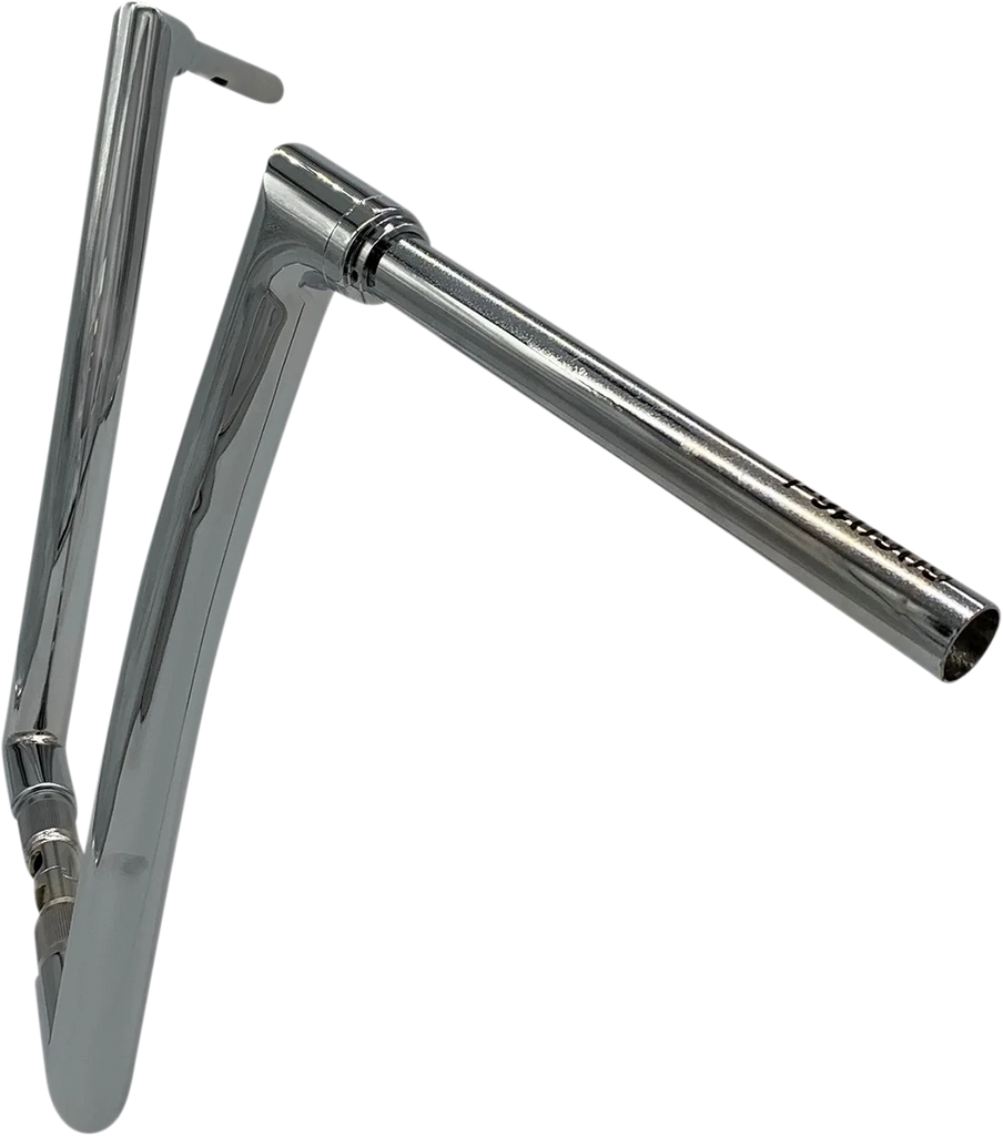 Fat Baggers Inc. Handlebar - Flat Top - 16" - Chrome 606016 - Side View