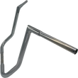 Load image into Gallery viewer, Fat Baggers Inc. Handlebar - Flat Top - 16" - Chrome 705016 - Side View