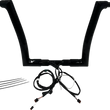Load image into Gallery viewer, Fat Baggers Inc. Handlebar Kit - Flat Top - 12" - Black 601312-B - Main Product View