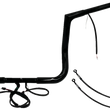 Load image into Gallery viewer, Fat Baggers Inc. Handlebar Kit - Flat Top - 12" - Black 701212-B - Main Product View