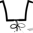 Load image into Gallery viewer, Fat Baggers Inc. Handlebar Kit - Flat Top - 12" - Black 702912-B - Main Product View