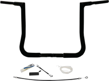 Load image into Gallery viewer, Fat Baggers Inc. Handlebar Kit - Flat Top - 12" - Black 709112-B