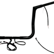 Load image into Gallery viewer, Fat Baggers Inc. Handlebar Kit - Flat Top - 12" - Black 712012-B - Main Product View