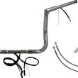 Load image into Gallery viewer, Fat Baggers Inc. Handlebar Kit - Flat Top - 12" - Chrome 702212 - Main Product View