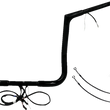 Load image into Gallery viewer, Fat Baggers Inc. Handlebar Kit - Flat Top - 14" - Black 701214-B - Main Product View
