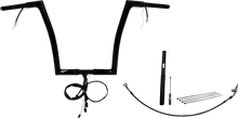 Load image into Gallery viewer, Fat Baggers Inc. Handlebar Kit - Flat Top - 14" - Black 712914-B - Main Product View