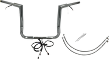 Load image into Gallery viewer, Fat Baggers Inc. Handlebar Kit - Flat Top - 14" - Chrome 602214 - Main Product View