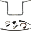 Load image into Gallery viewer, Fat Baggers Inc. Handlebar Kit - Flat Top - 14" - Chrome 609114 - Main Product View