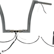 Load image into Gallery viewer, Fat Baggers Inc. Handlebar Kit - Flat Top - 14" - Chrome 612914 - Main Product View