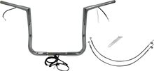 Load image into Gallery viewer, Fat Baggers Inc. Handlebar Kit - Flat Top - 14" - Chrome 701214 - Main Product View