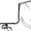 Load image into Gallery viewer, Fat Baggers Inc. Handlebar Kit - Flat Top - 14" - Chrome 702214 - Main Product View
