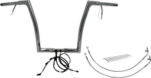 Load image into Gallery viewer, Fat Baggers Inc. Handlebar Kit - Flat Top - 14" - Chrome 702914 - Main Product View
