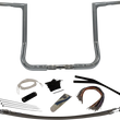 Load image into Gallery viewer, Fat Baggers Inc. Handlebar Kit - Flat Top - 14" - Chrome 709114 - Main Product View