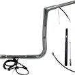 Load image into Gallery viewer, Fat Baggers Inc. Handlebar Kit - Flat Top - 14" - Chrome 712014 - Main Product View