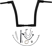 Load image into Gallery viewer, Fat Baggers Inc. Handlebar Kit - Flat Top - 16" - Black 619616-B - Main Product View