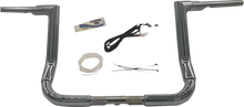 Load image into Gallery viewer, Fat Baggers Inc. Handlebar Kit - Flat Top - 16" - Black 619616-B - Side View