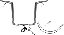Load image into Gallery viewer, Fat Baggers Inc. Handlebar Kit - Flat Top - 16" - Chrome 601216 - Main Product View