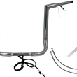 Load image into Gallery viewer, Fat Baggers Inc. Handlebar Kit - Flat Top - 16" - Chrome 602216 - Main Product View