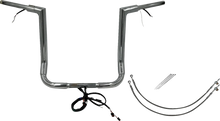 Load image into Gallery viewer, Fat Baggers Inc. Handlebar Kit - Flat Top - 16" - Chrome 602216 - Main Product View